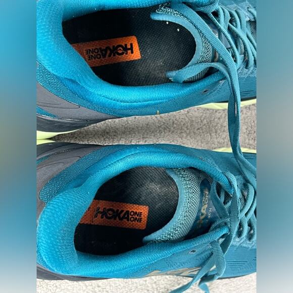 Size 11 D - Hoka One One Mach 4 Blue 1113528-BCBLC Men’s Running Shoes EXCELLENT - Picture 7 of 10